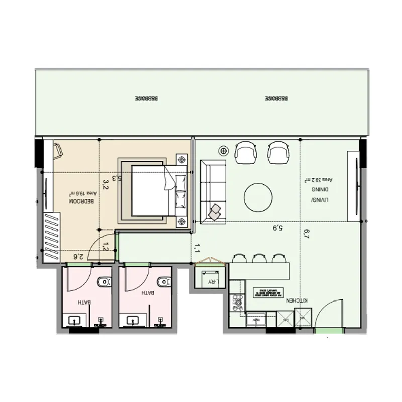 MGS-Development Edgewater Residences 1, 2 and 3 floor plan