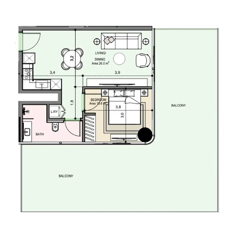 MGS-Development Edgewater Residences 1, 2 and 3 floor plan