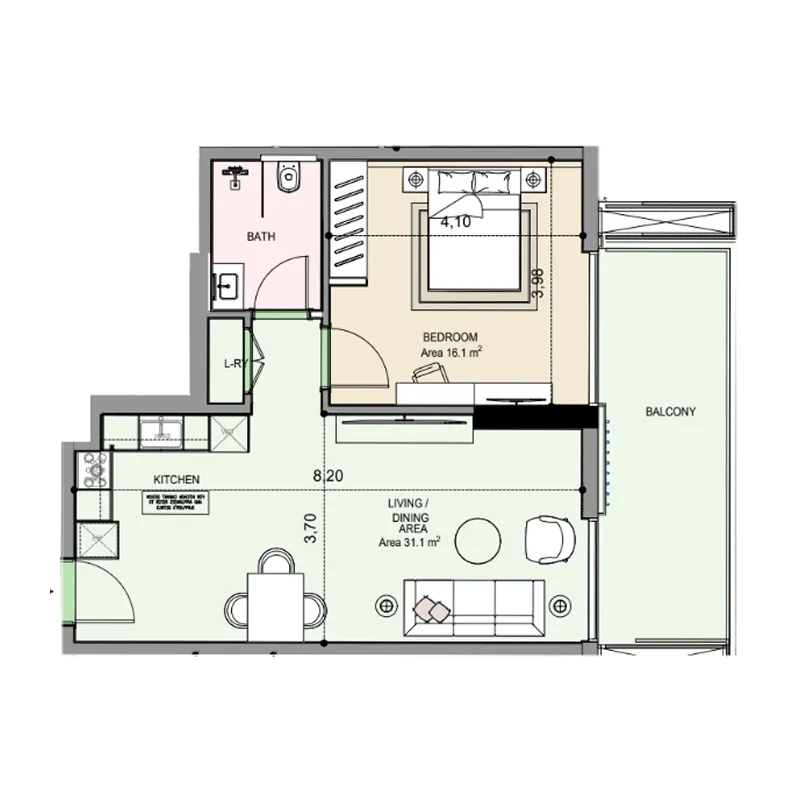 MGS-Development Edgewater Residences 1, 2 and 3 floor plan