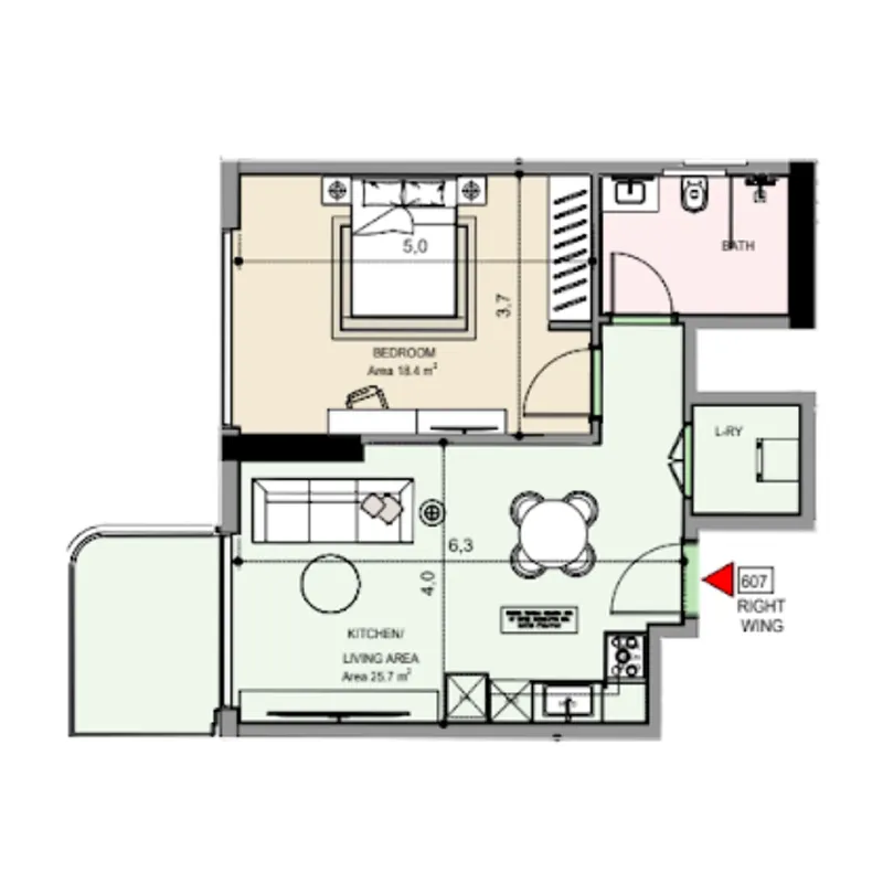 MGS-Development Edgewater Residences 1, 2 and 3 floor plan