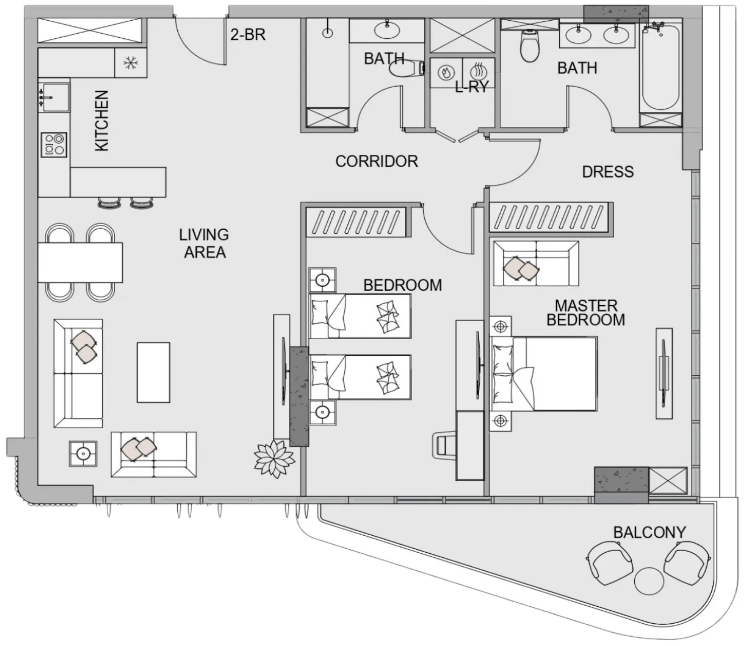 MGS-Development Edgewater Residences 1, 2 and 3 floor plan