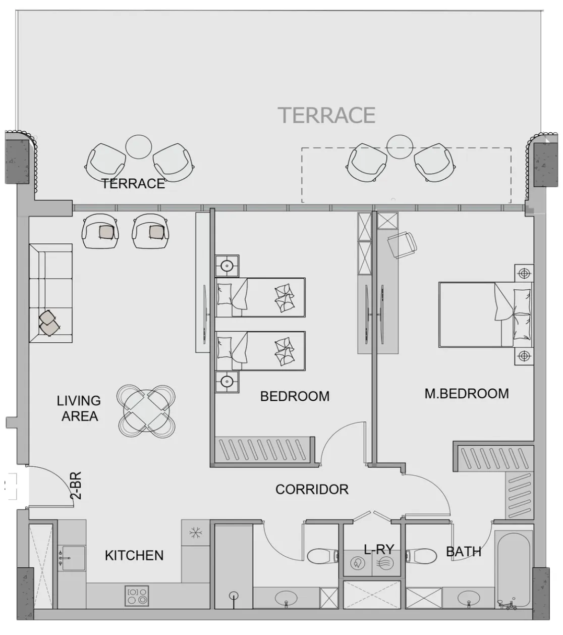 MGS-Development Edgewater Residences 1, 2 and 3 floor plan