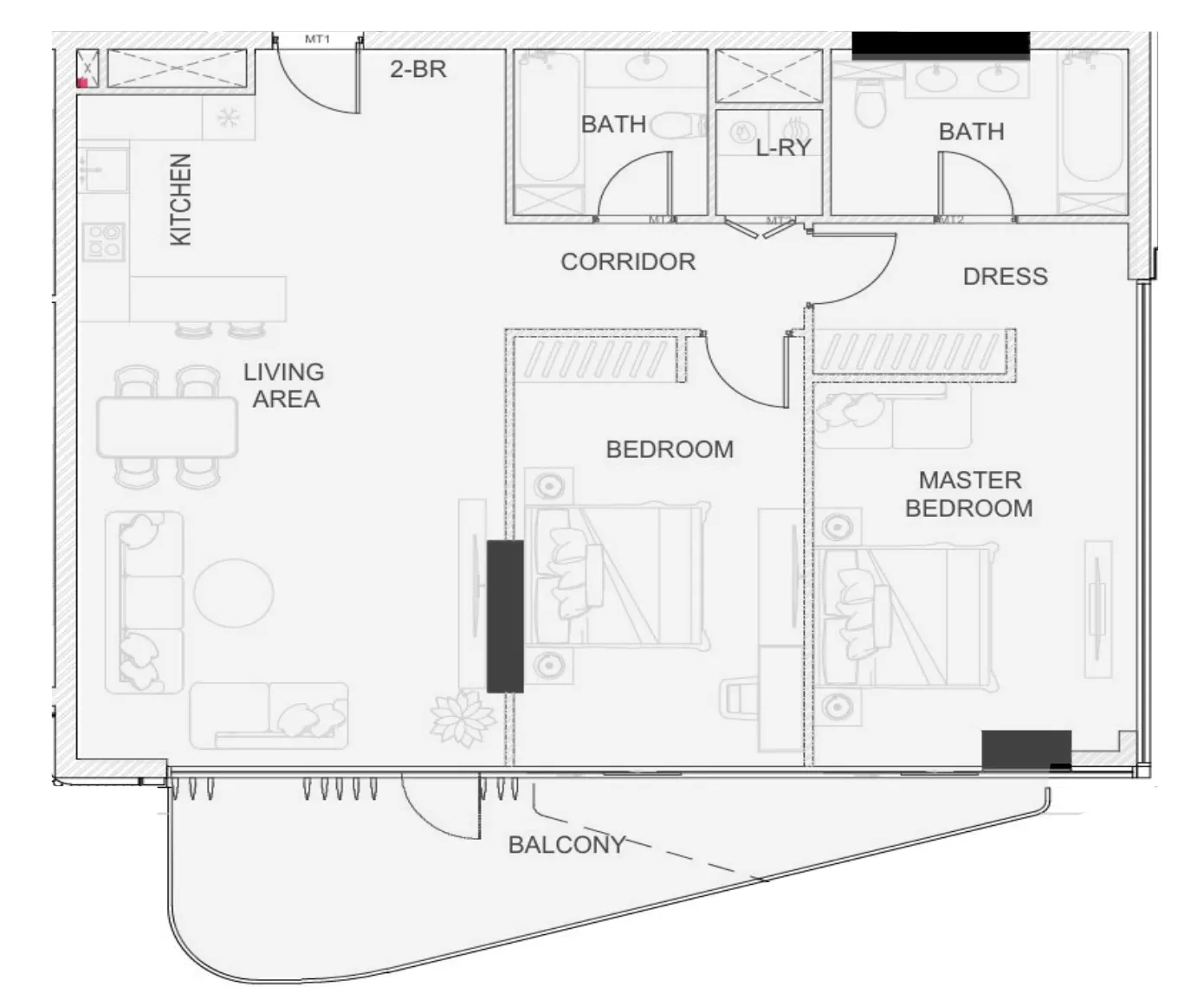 MGS-Development Edgewater Residences 1, 2 and 3 floor plan