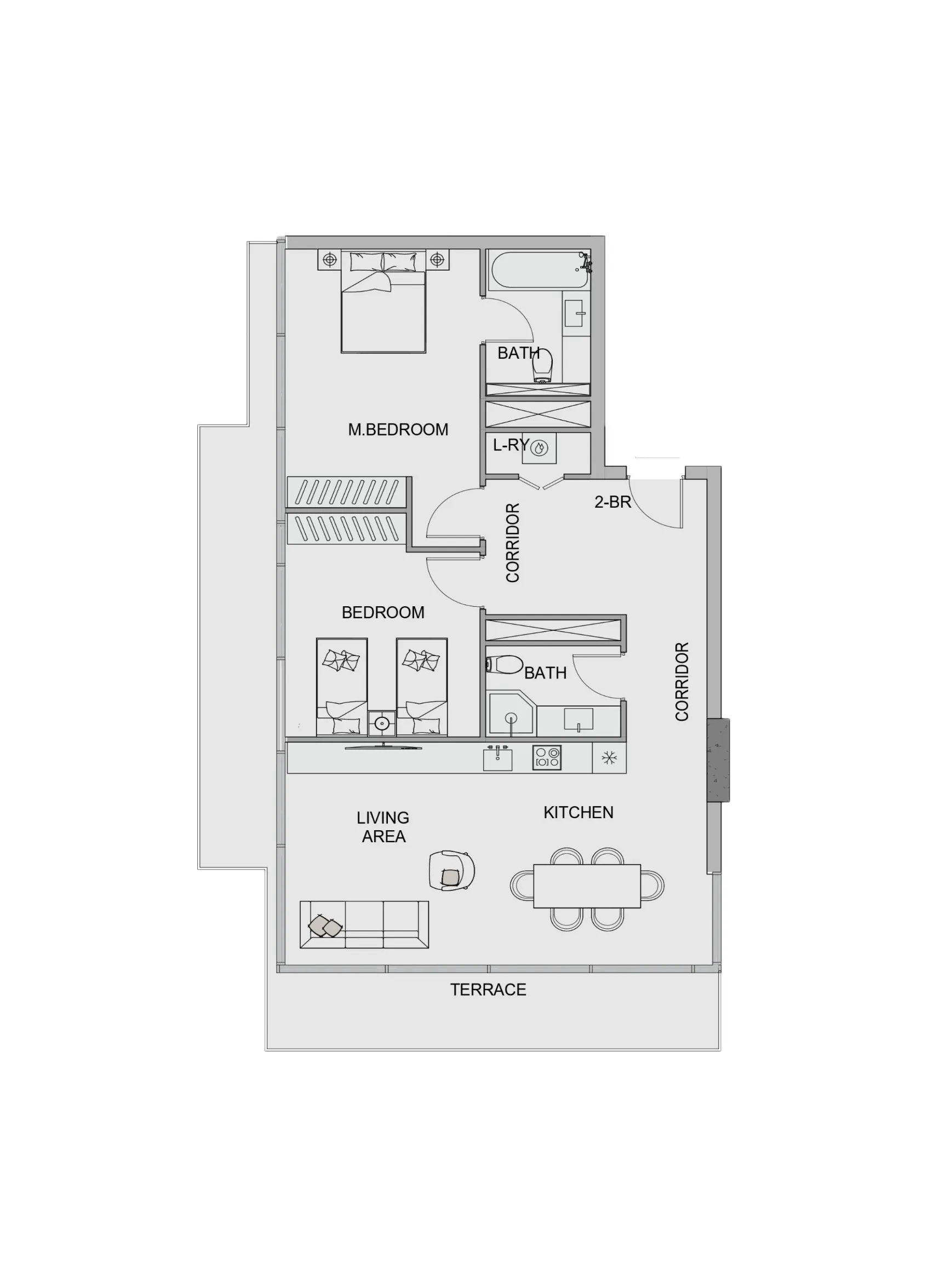 MGS-Development Edgewater Residences 1, 2 and 3 floor plan