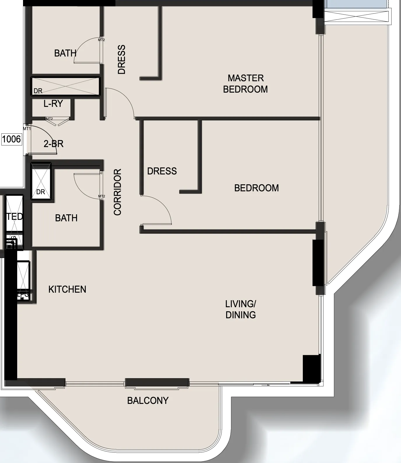 MGS-Development Edgewater Residences 1, 2 and 3 floor plan