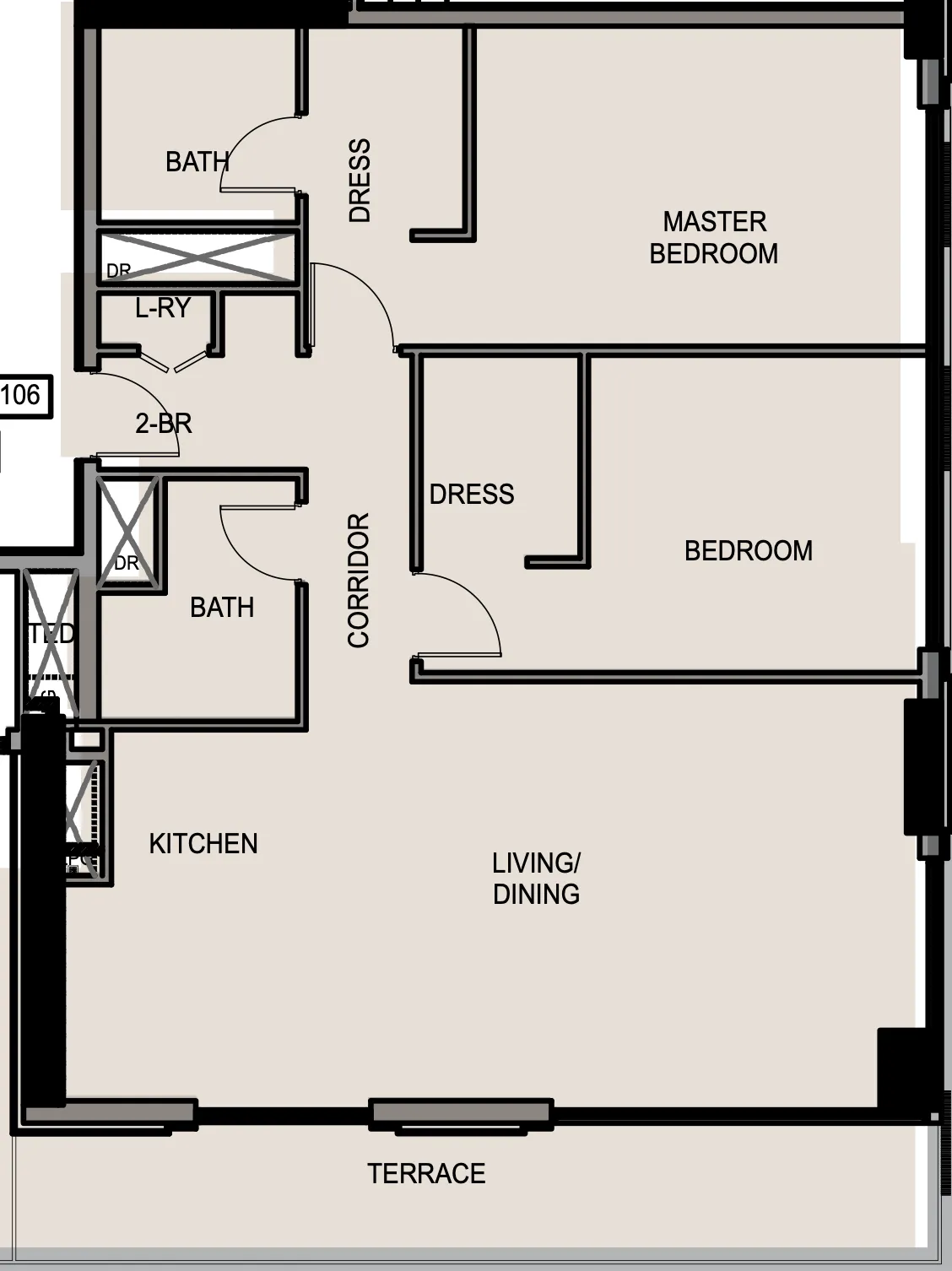 MGS-Development Edgewater Residences 1, 2 and 3 floor plan