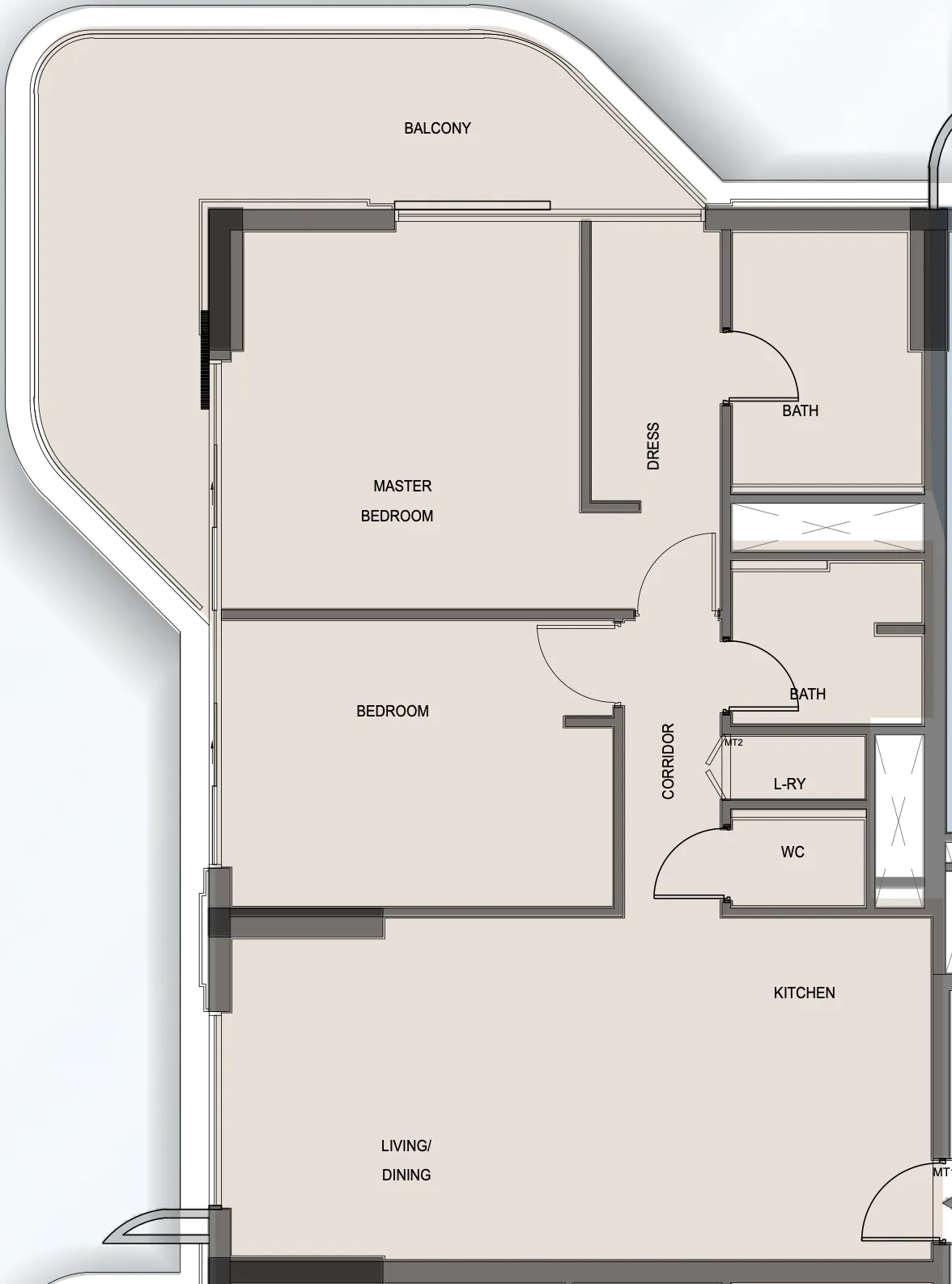 MGS-Development Edgewater Residences 1, 2 and 3 floor plan
