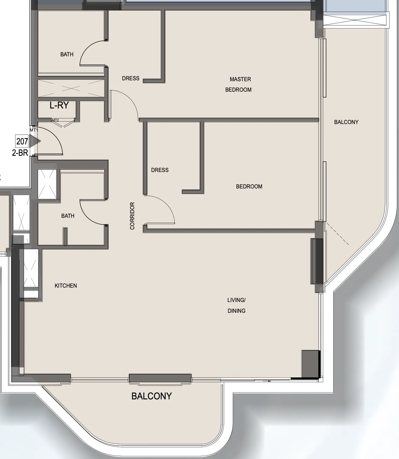 MGS-Development Edgewater Residences 1, 2 and 3 floor plan