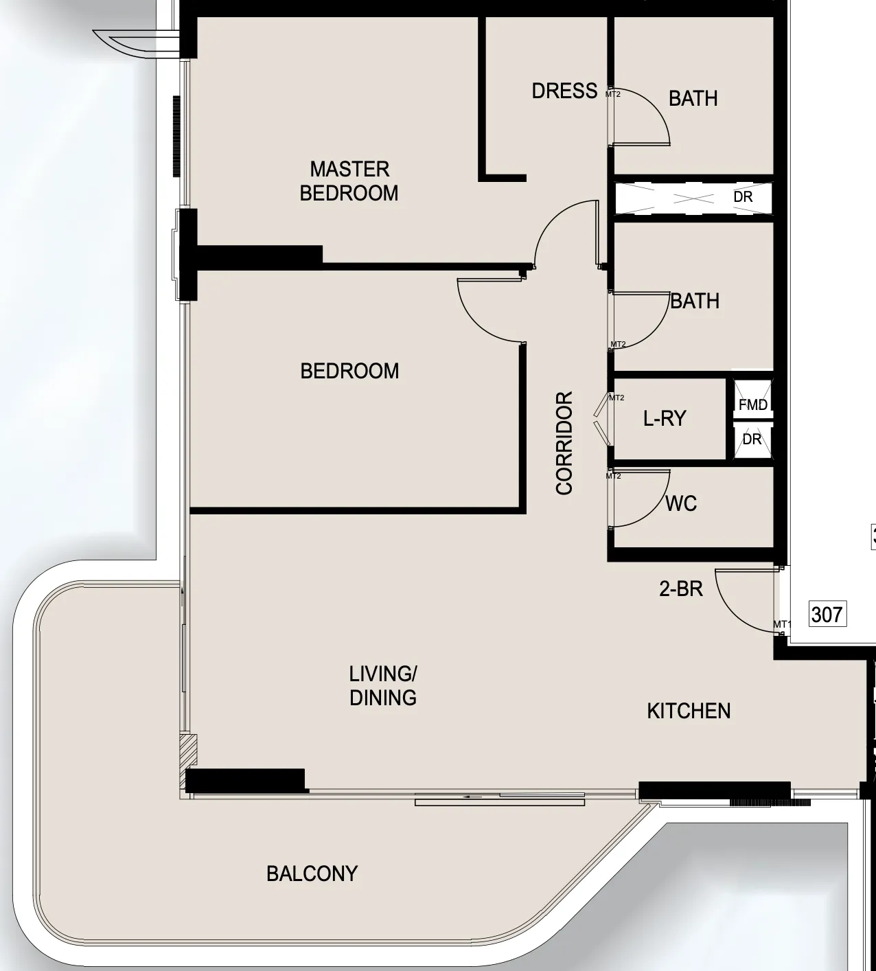 MGS-Development Edgewater Residences 1, 2 and 3 floor plan