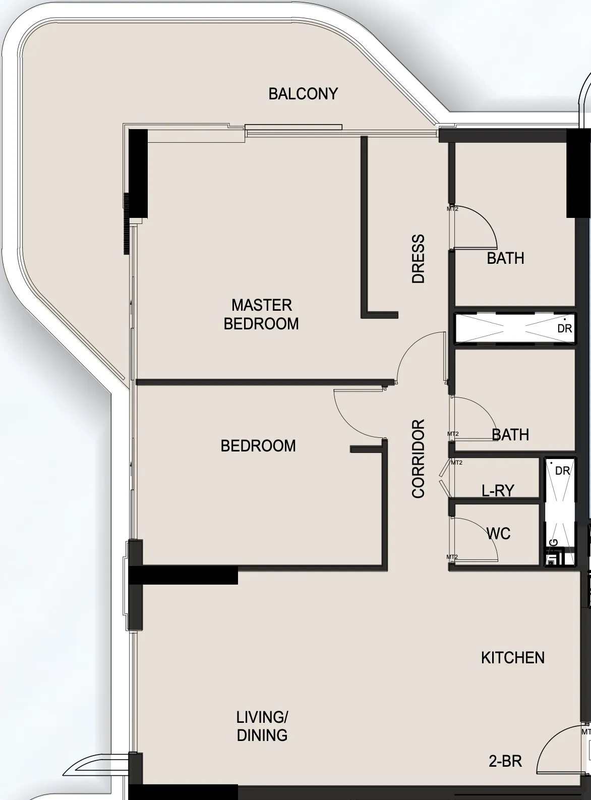 MGS-Development Edgewater Residences 1, 2 and 3 floor plan