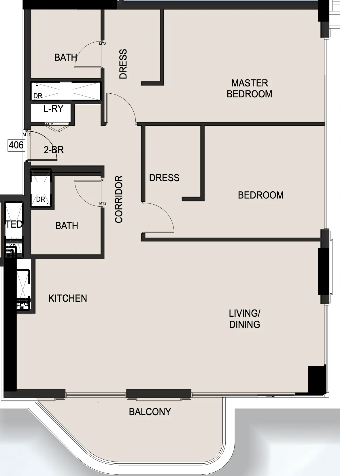 MGS-Development Edgewater Residences 1, 2 and 3 floor plan