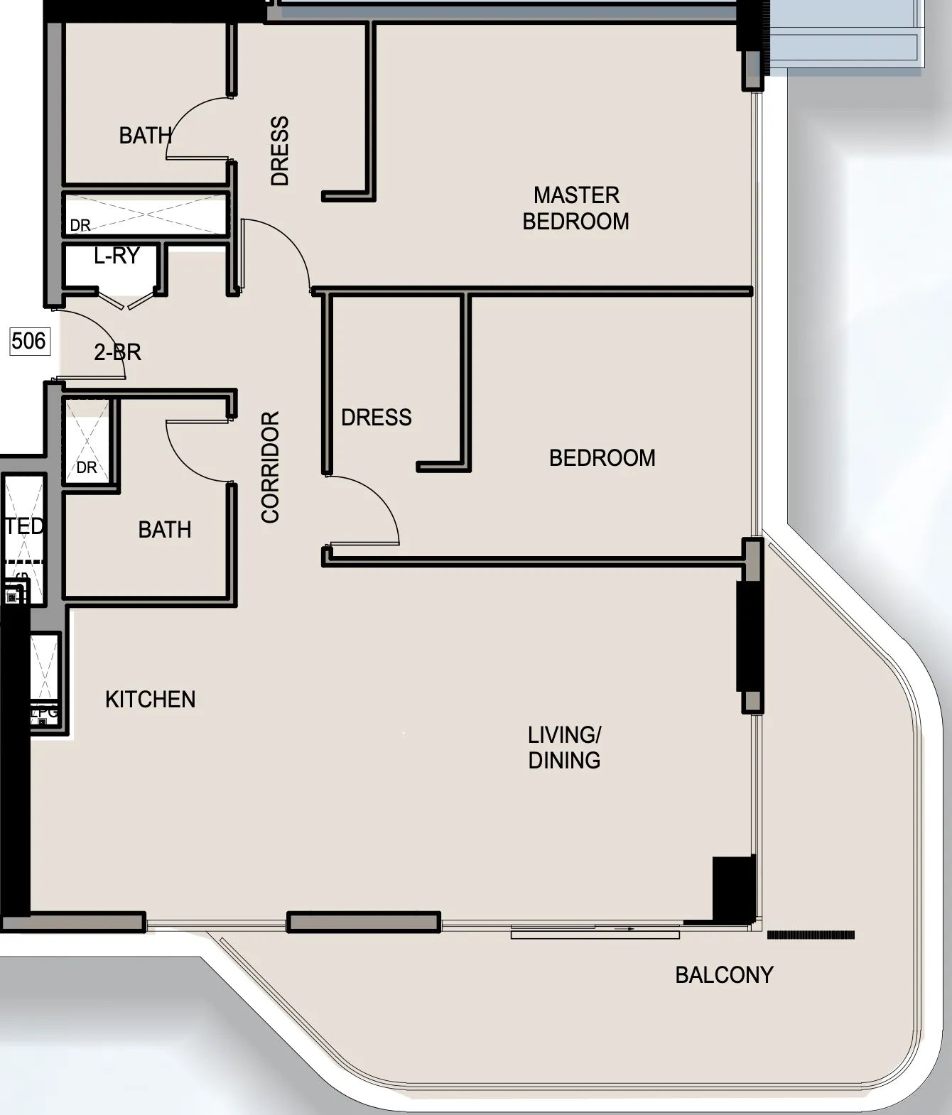 MGS-Development Edgewater Residences 1, 2 and 3 floor plan