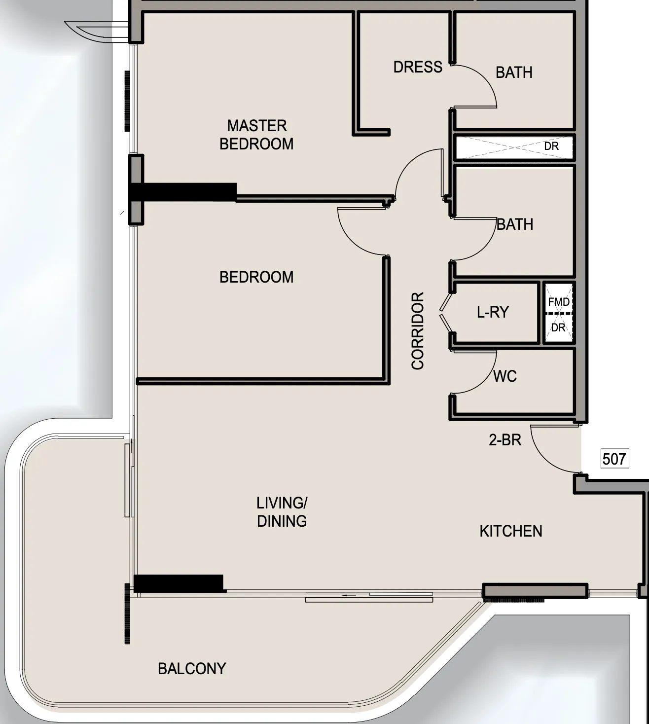 MGS-Development Edgewater Residences 1, 2 and 3 floor plan