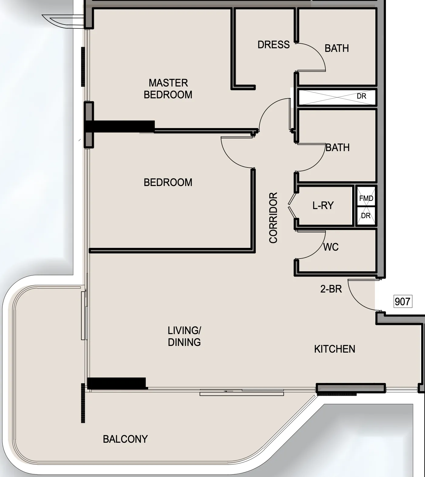 MGS-Development Edgewater Residences 1, 2 and 3 floor plan