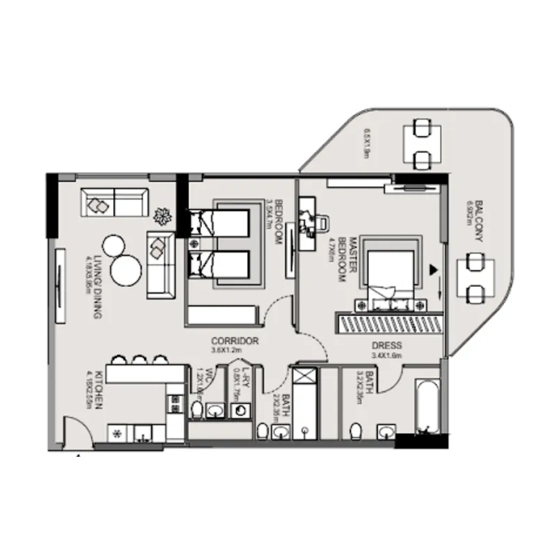 MGS-Development Edgewater Residences 1, 2 and 3 floor plan