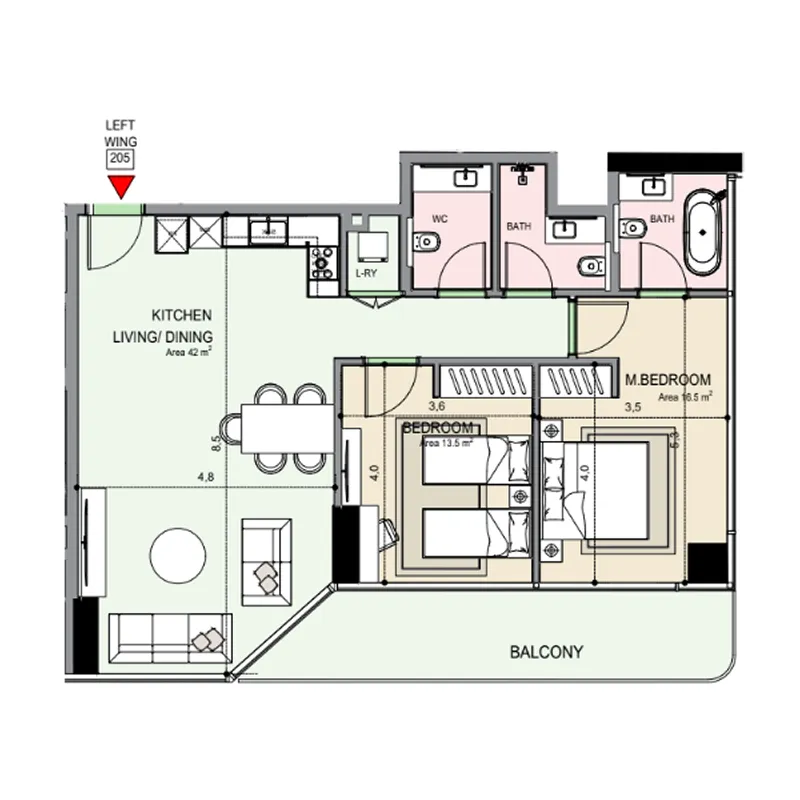 MGS-Development Edgewater Residences 1, 2 and 3 floor plan