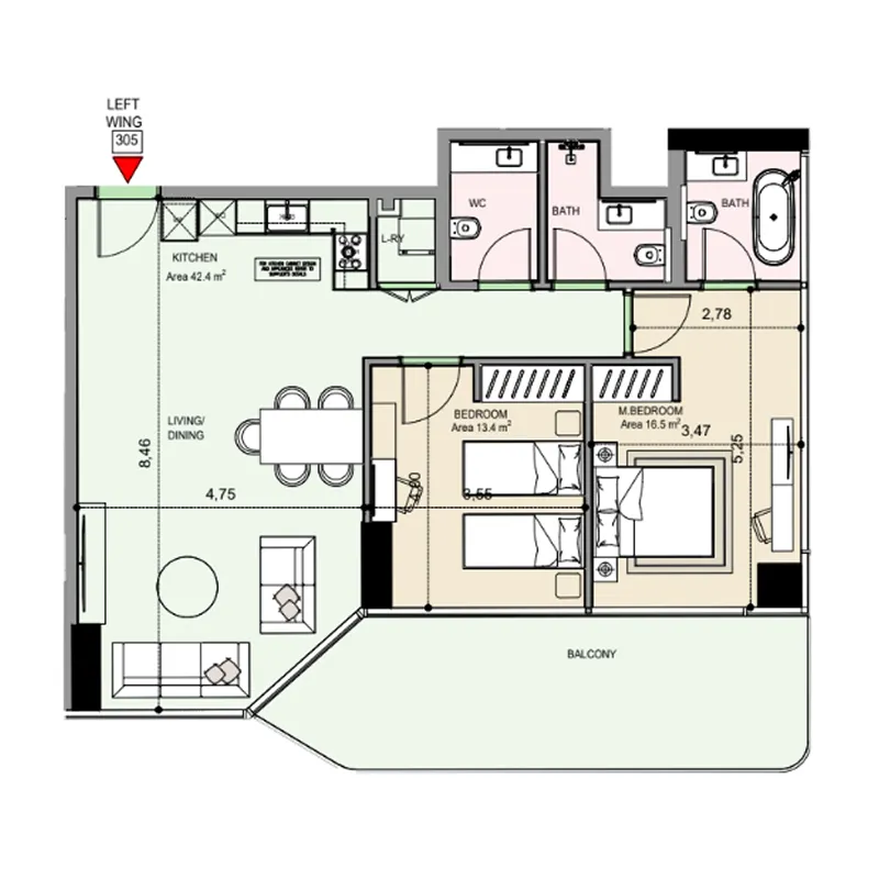 MGS-Development Edgewater Residences 1, 2 and 3 floor plan