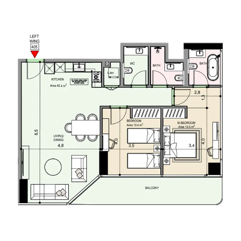 MGS-Development Edgewater Residences 1, 2 and 3 floor plan