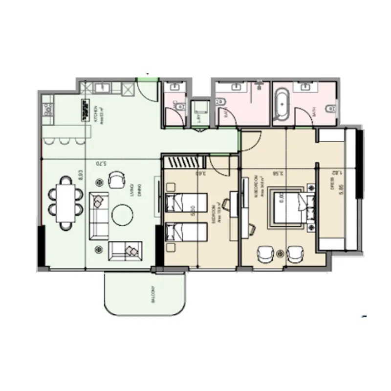 MGS-Development Edgewater Residences 1, 2 and 3 floor plan
