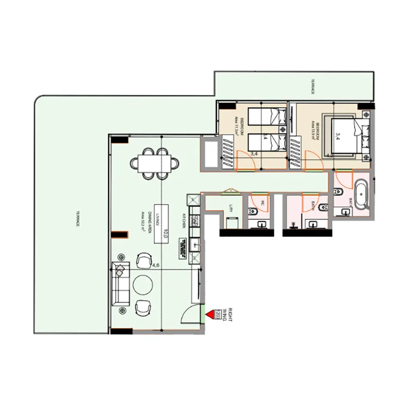 MGS-Development Edgewater Residences 1, 2 and 3 floor plan