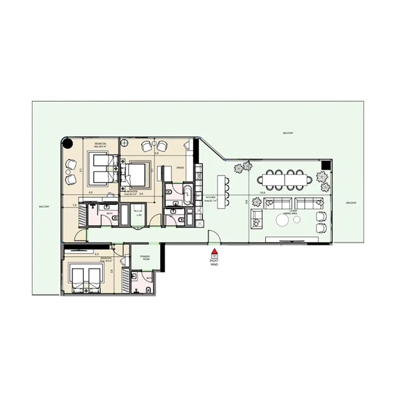 MGS-Development Edgewater Residences 1, 2 and 3 floor plan