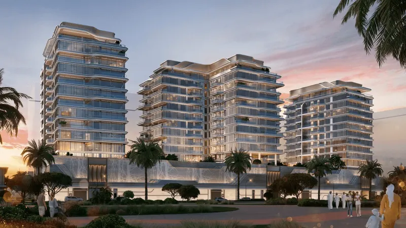 Exterior at Edgewater Residences 1, 2 and 3 in Dubai Islands Dubai