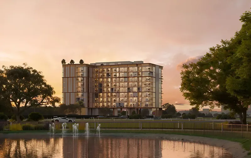 Exterior at Eira Residence in Dubai Production City Dubai