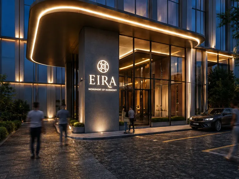 Exterior at Eira Residence in Dubai Production City Dubai