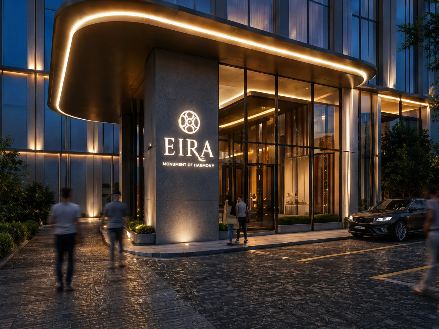 Exterior at Eira Residence in Dubai Production City Dubai