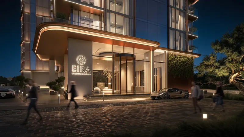 Exterior at Eira Residence in Dubai Production City Dubai