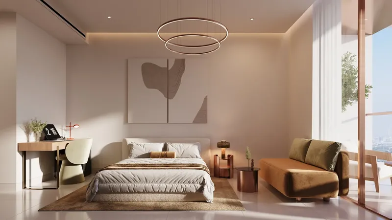 Interior at Eira Residence in Dubai Production City Dubai