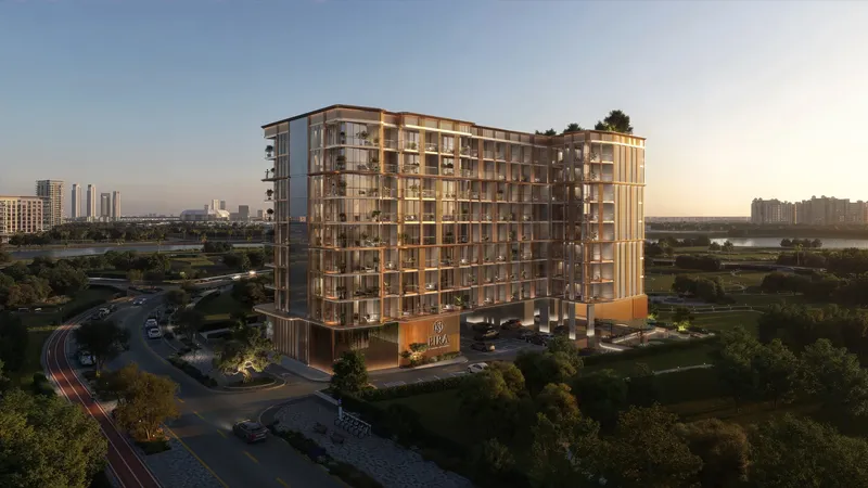 Exterior at Eira Residence in Dubai Production City Dubai