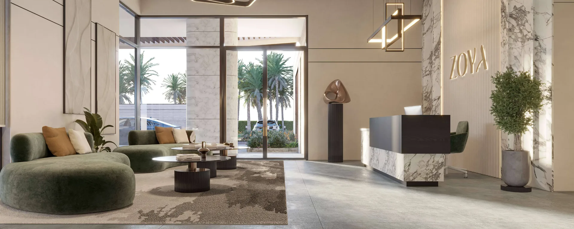 Zoya Developments Elanora by Zoya Lobby