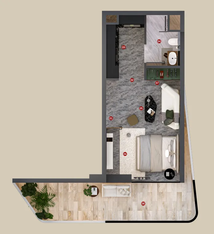 Zoya Developments Elanora by Zoya floor plan
