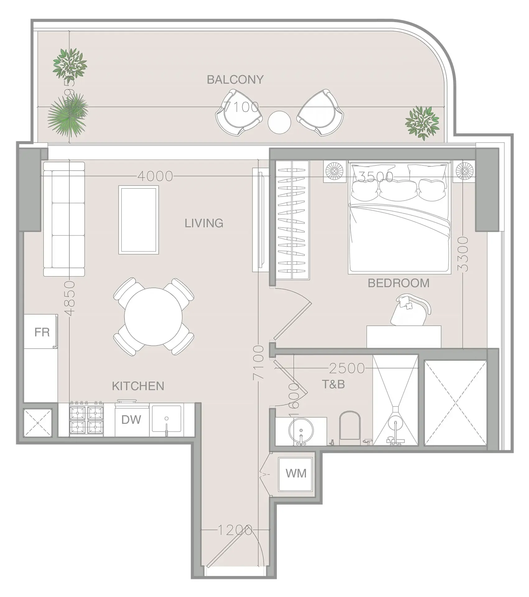 Object 1 ELAR1S Axis floor plan