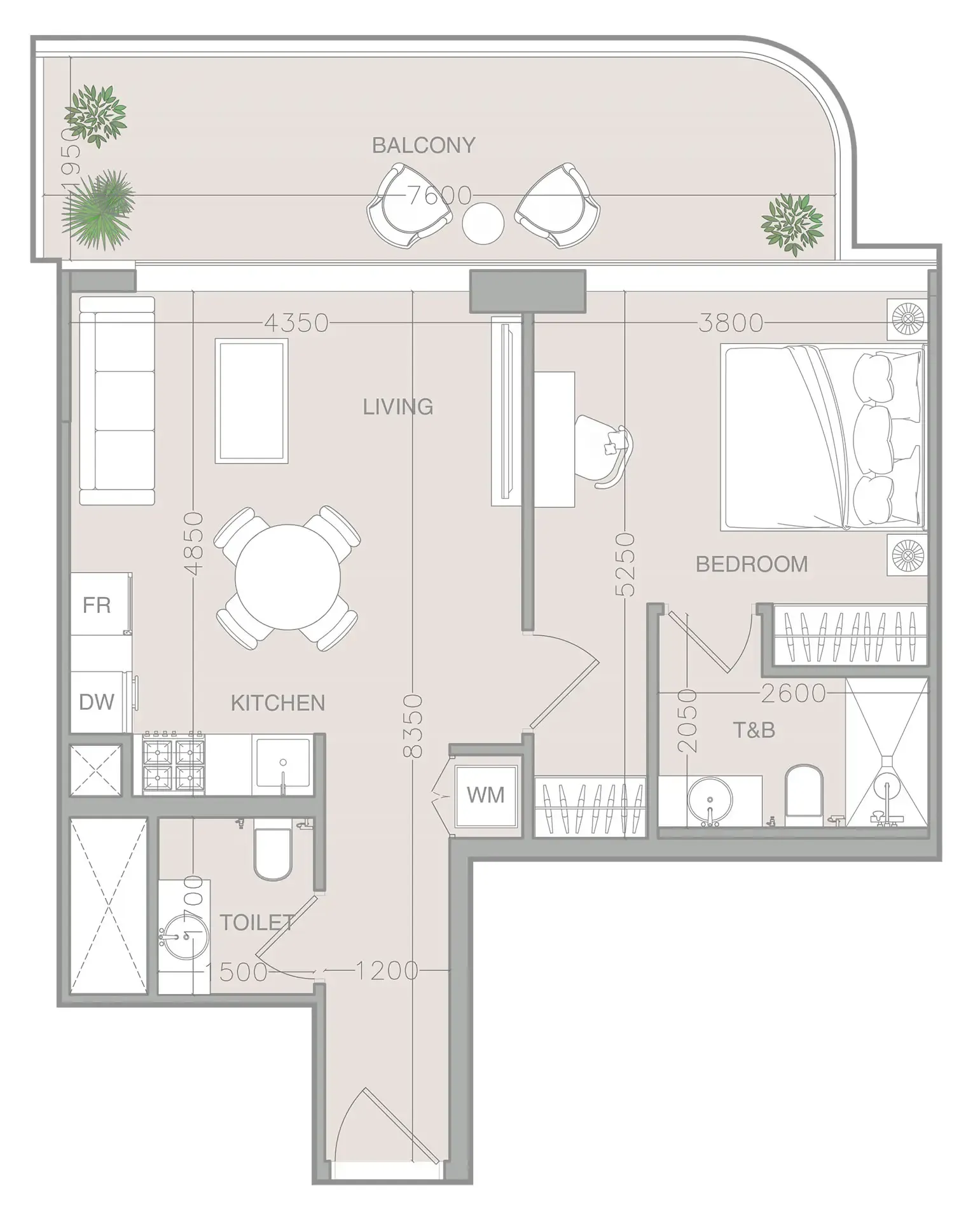 Object 1 ELAR1S Axis floor plan