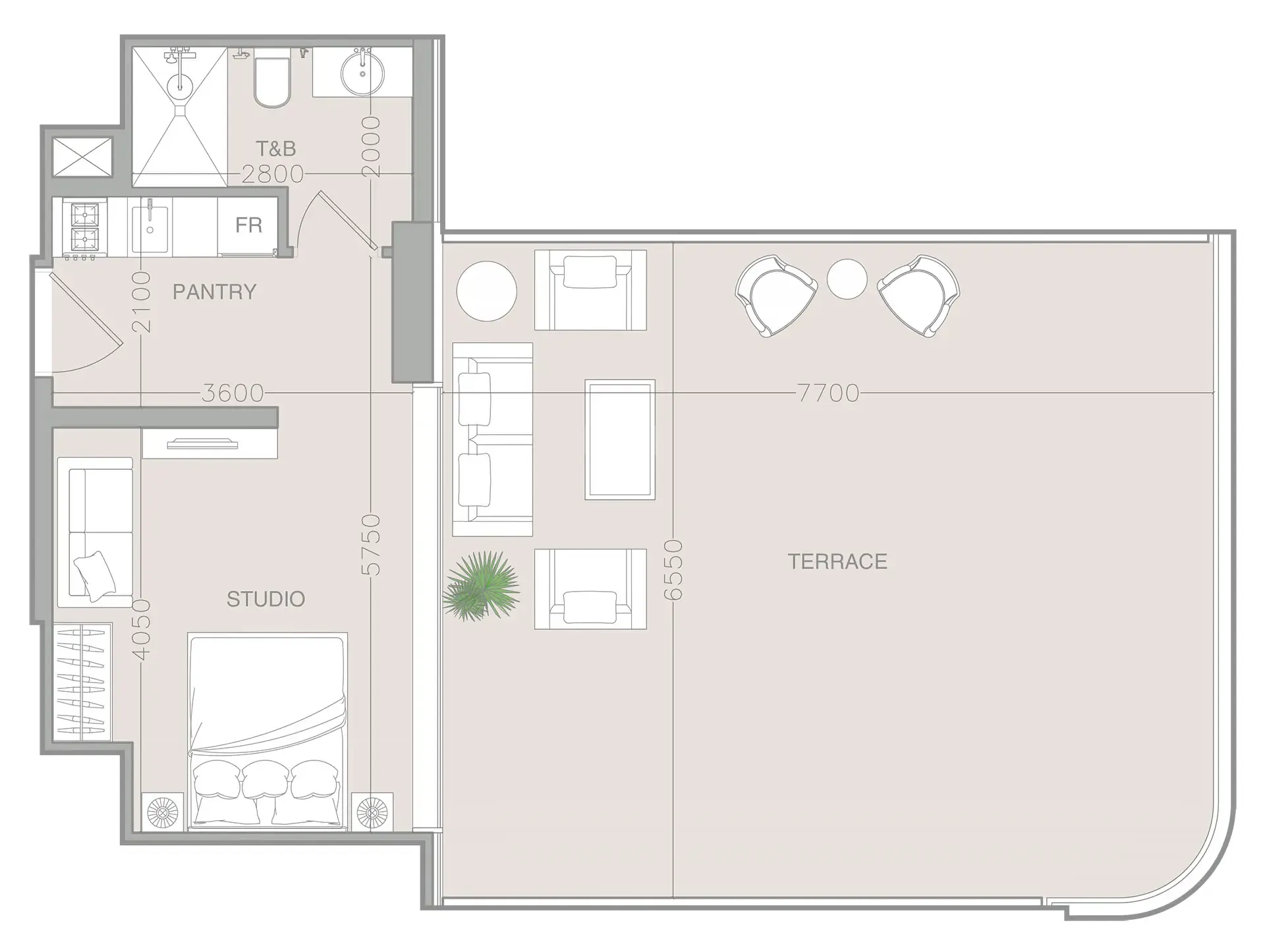 Object 1 ELAR1S Axis floor plan
