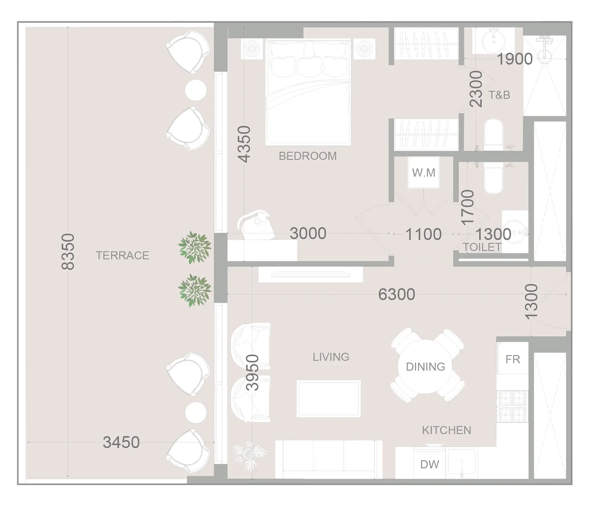 Object 1 ELAR1S Sky floor plan