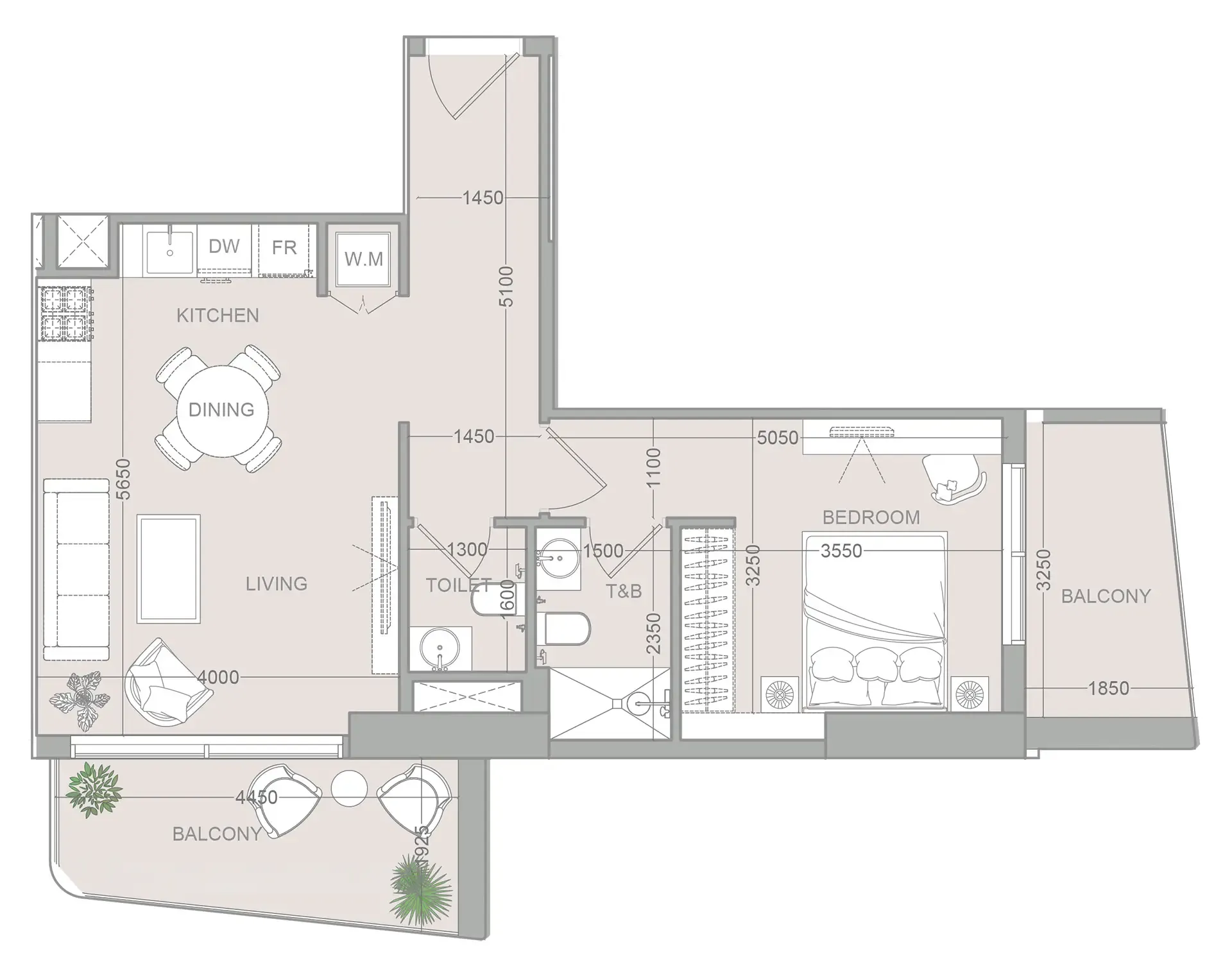 Object 1 ELAR1S Sky floor plan