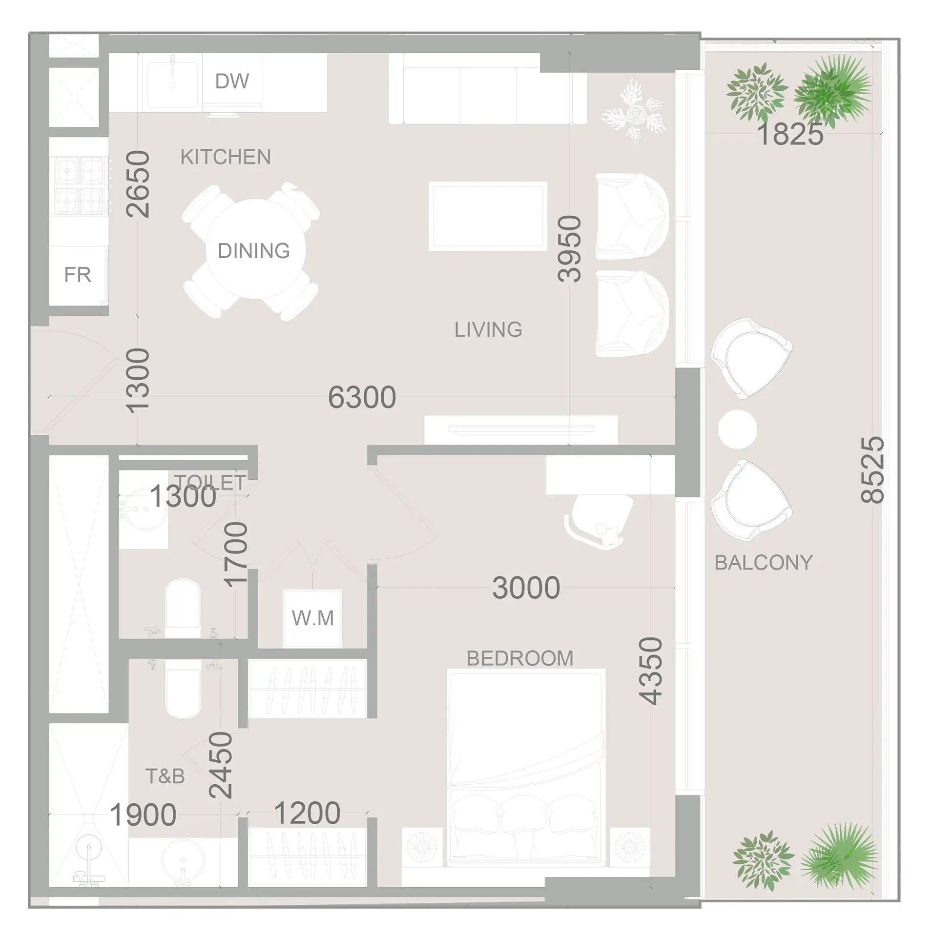 Object 1 ELAR1S Sky floor plan
