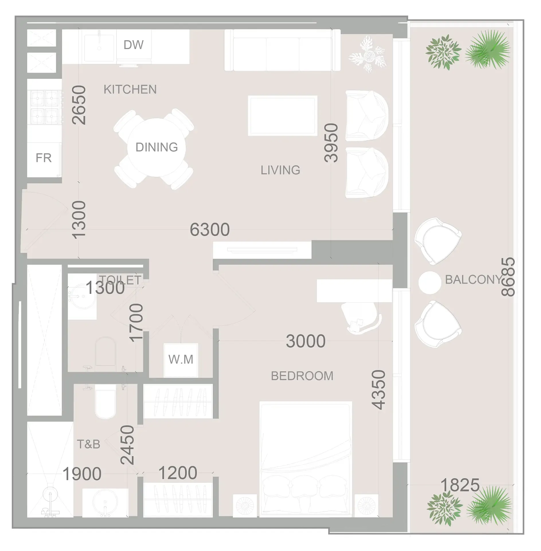 Object 1 ELAR1S Sky floor plan