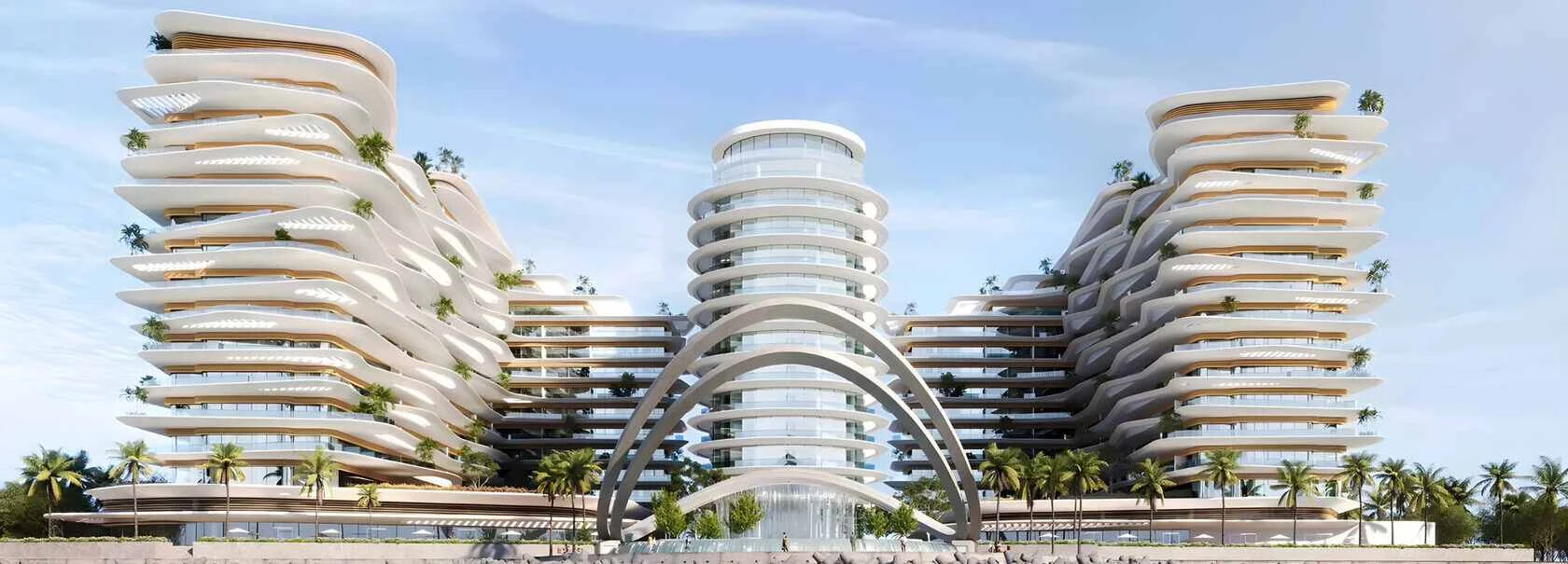 Elara beachfront apartments on Al Marjan Island, Ras Al Khaimah