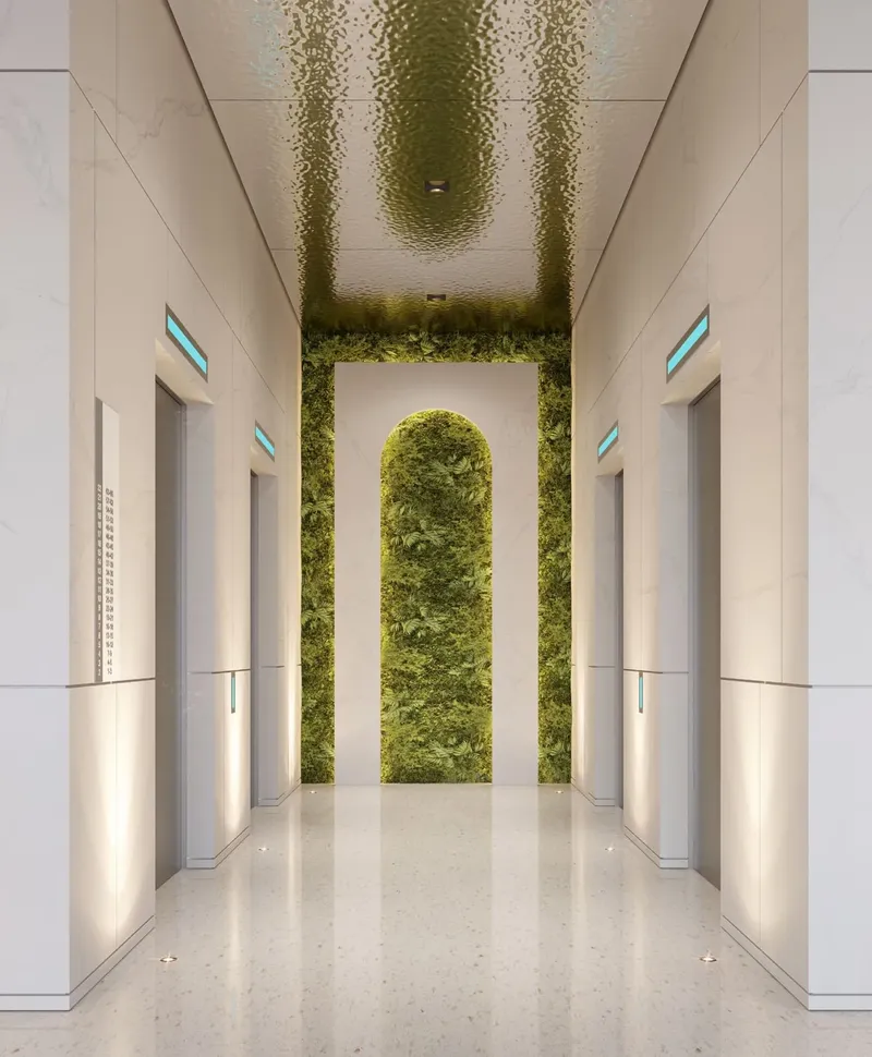 Lobby at Elbrus in JVT (Jumeirah Village Triangle) Dubai