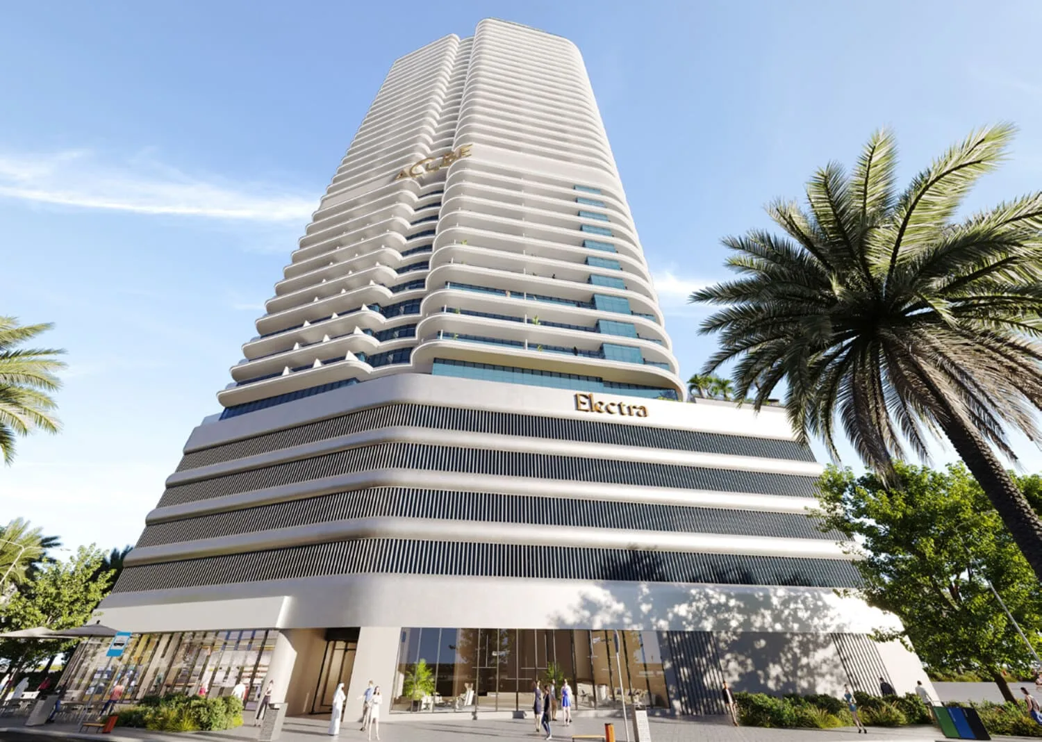 Exterior at Electra Acube in JVC (Jumeirah Village Circle) Dubai