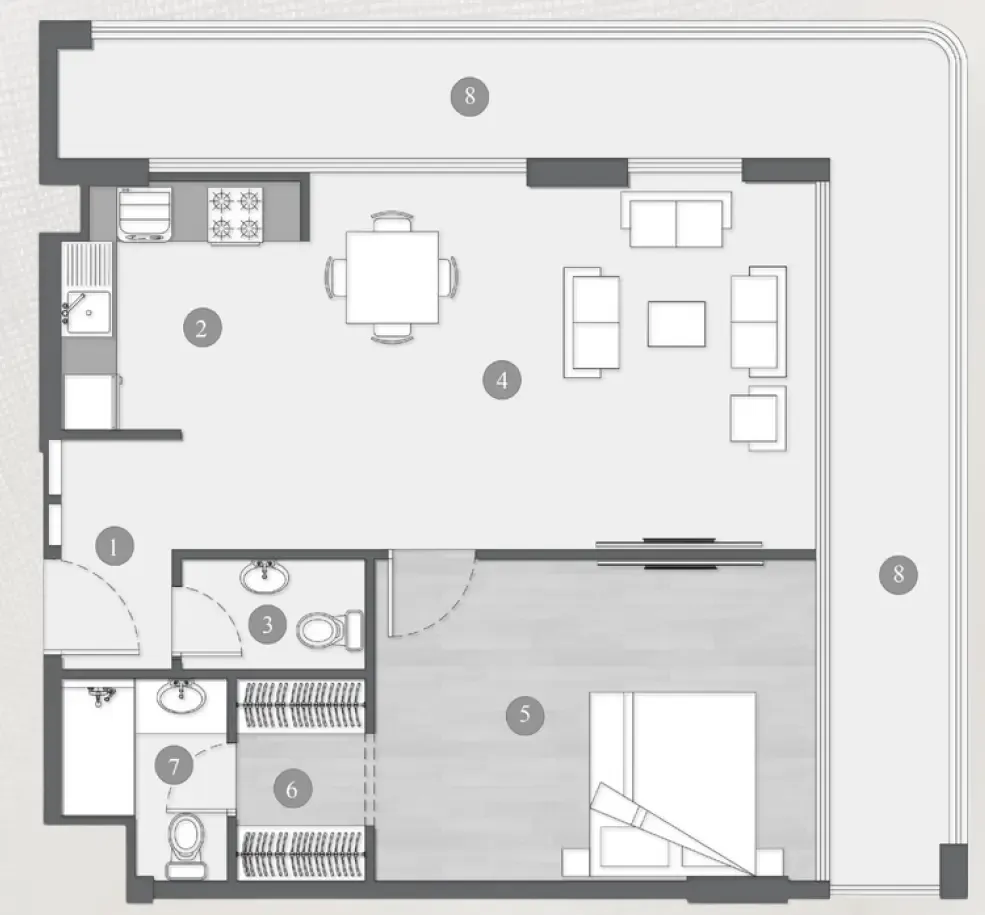 Valores Property Development LLC Elevia Residences floor plan