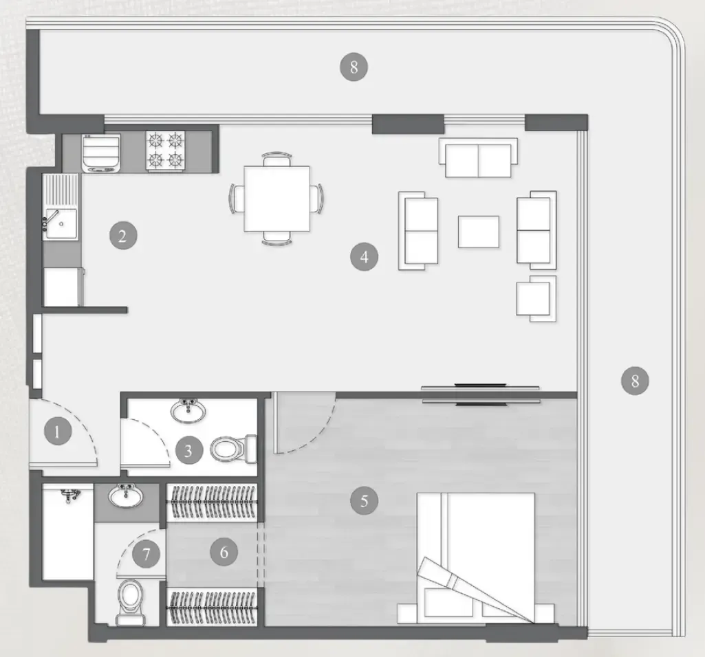 Valores Property Development LLC Elevia Residences floor plan