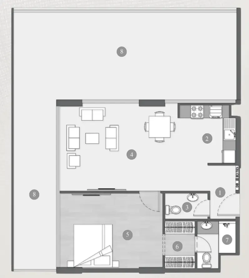 Valores Property Development LLC Elevia Residences floor plan