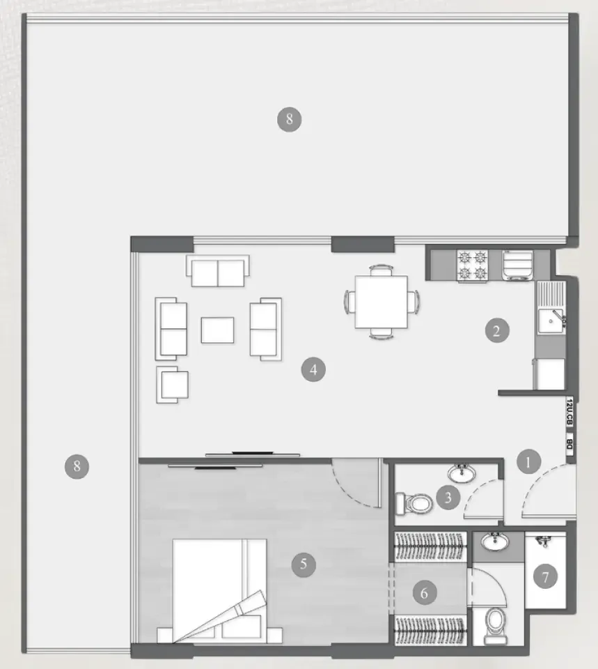 Valores Property Development LLC Elevia Residences floor plan
