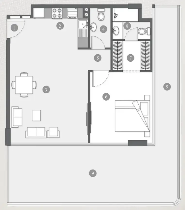 Valores Property Development LLC Elevia Residences floor plan
