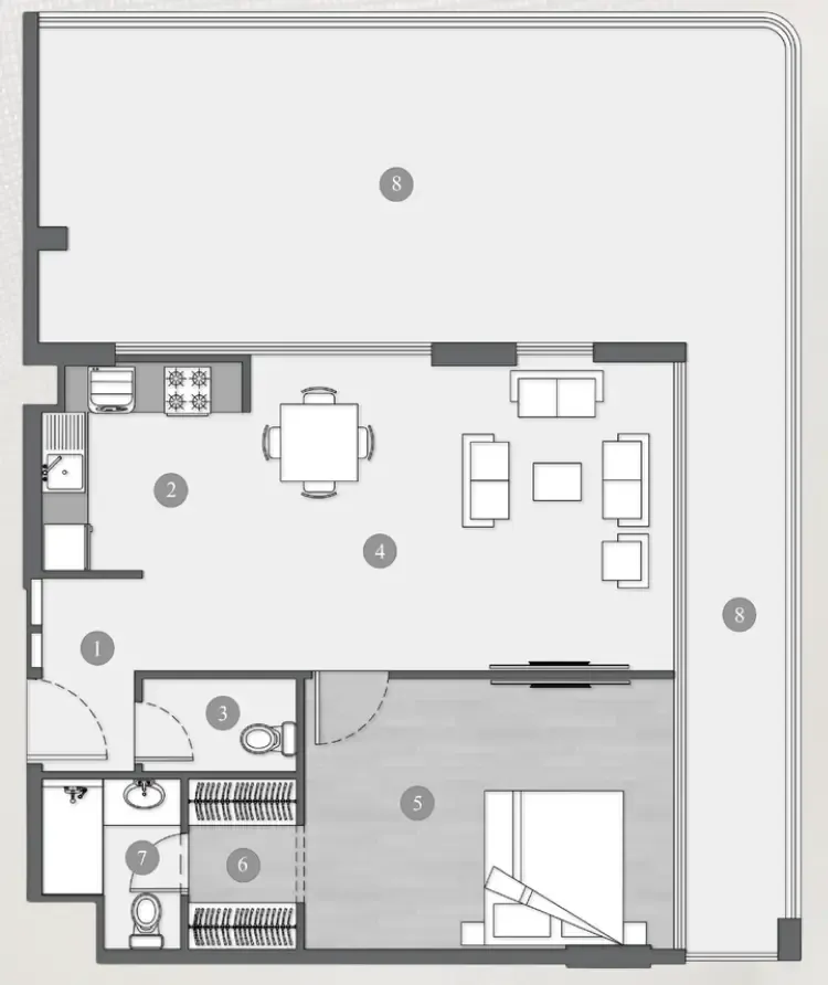 Valores Property Development LLC Elevia Residences floor plan